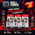 Bull Force – Pack of 3 Stamina Booster Liquid | 15ml × 3